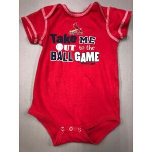 ST LOUIS CARDINALS Baby One Piece Bodysuit 18 months
